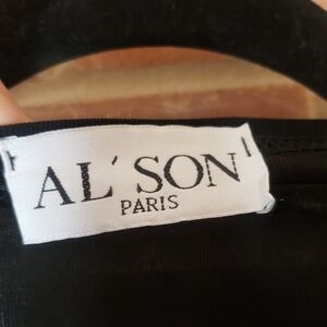 AL'SON Paris Black Top - Classic Black